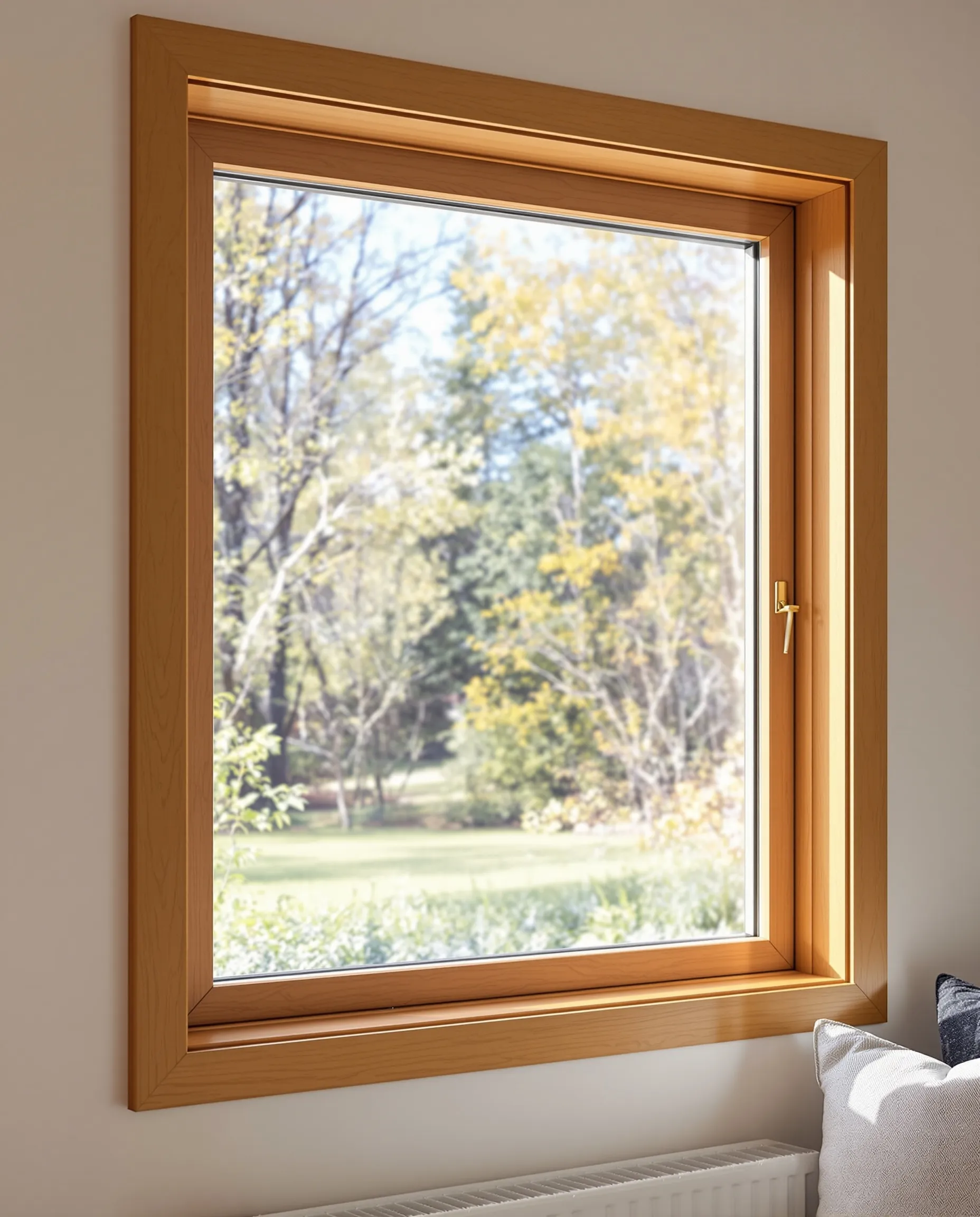 Imitation Wood Windows