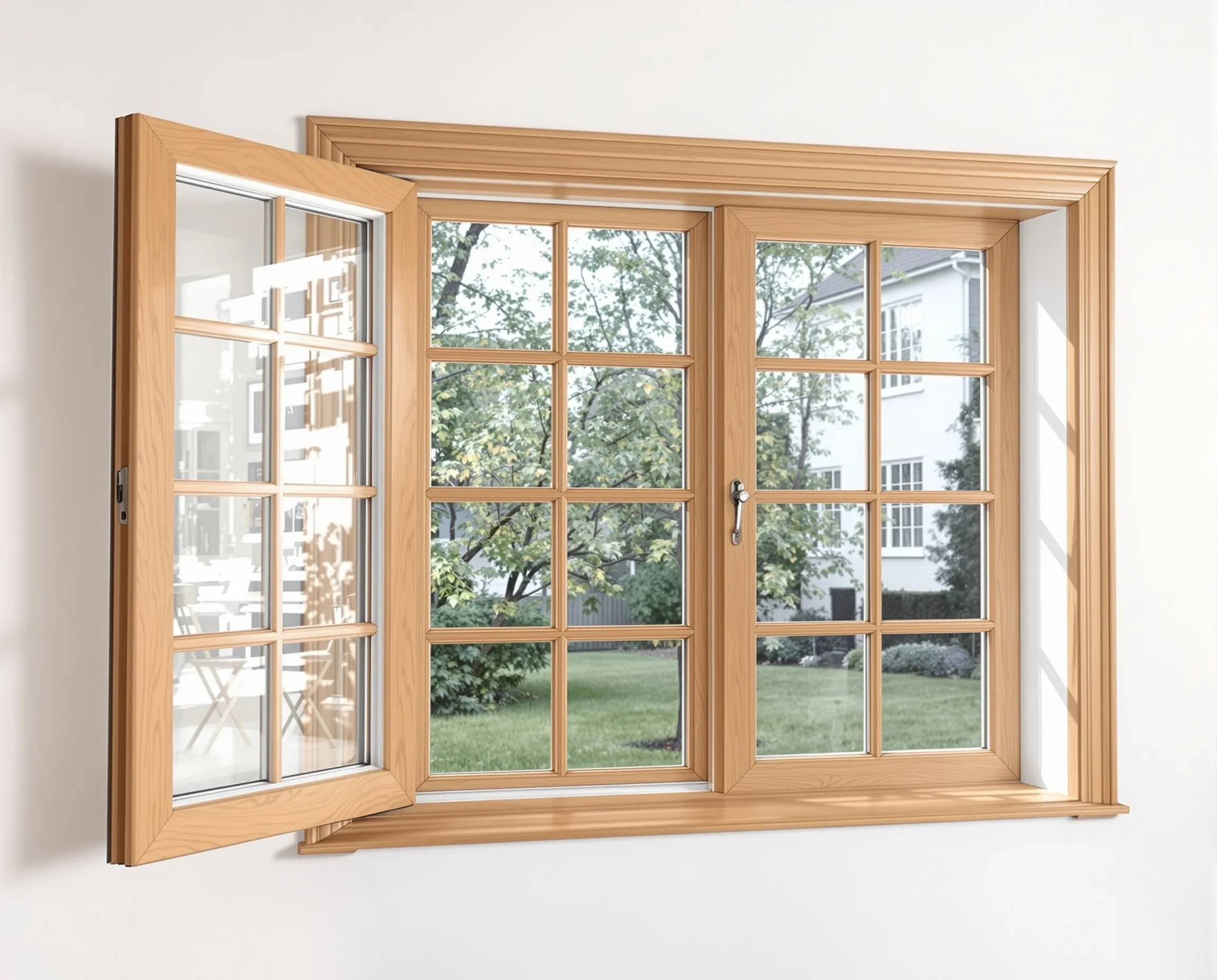 PVC Laminated Windows