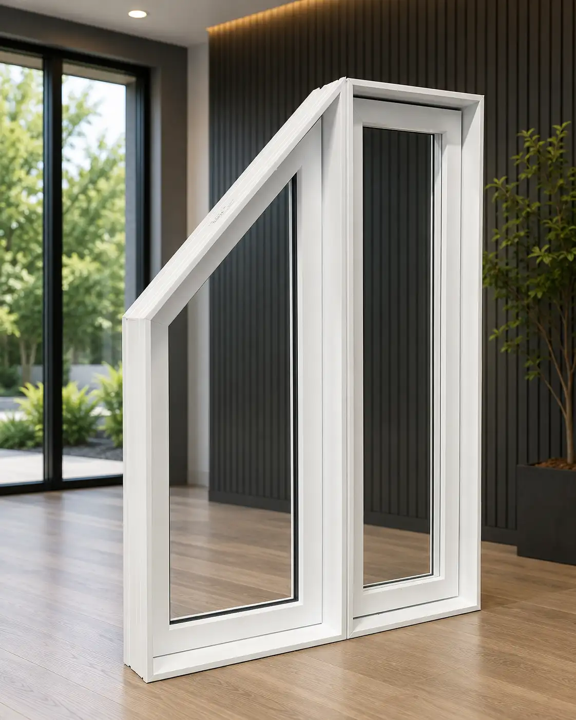 Custom window installation